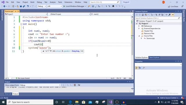 First is multiple of second in c++|| How to Program 9th Edition by Deitel 2.25 смотреть онлайн