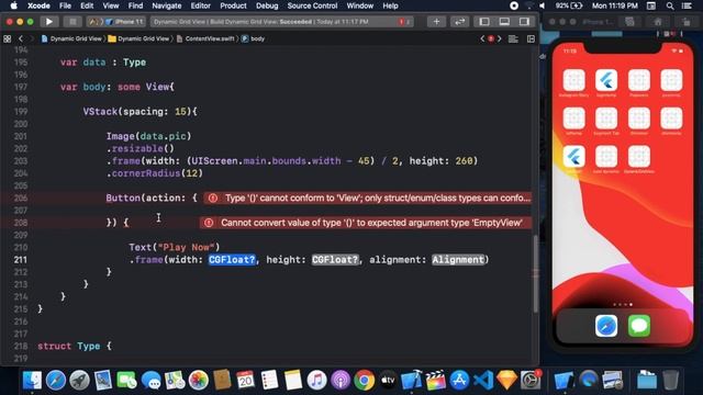 Collection View Using SwiftUI - Grid View Using SwiftUI - SwiftUI Tutorials