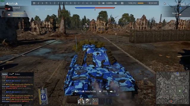 War Thunder - Tournaments - 2v2 RB - Group 6 - PussPuss VS 25FPS смотреть онлайн