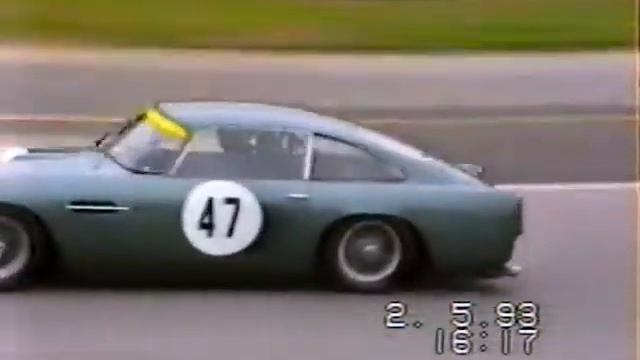 Brands Hatch, 2.5.1993, Aston Martin Owners' club (AMOC) 1960s & beyond race, 1950s Sportscars' rac смотреть онлайн