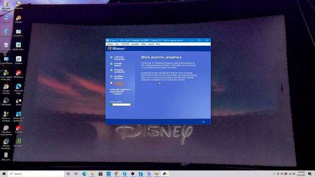 Windows XP install & overview on PCem v17 смотреть онлайн