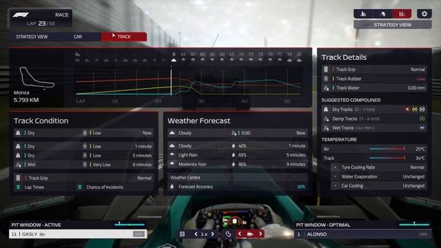 F1 MANAGER 22 | THE RAIN CHANGES EVERYTHING! | Aston Martin CAREER MODE #60 | F1 Manager 2022 смотреть онлайн