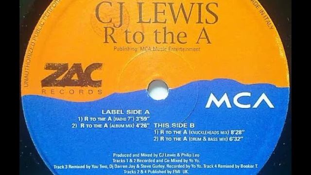 C.J. Lewis R To The A (Radio 7'') смотреть онлайн