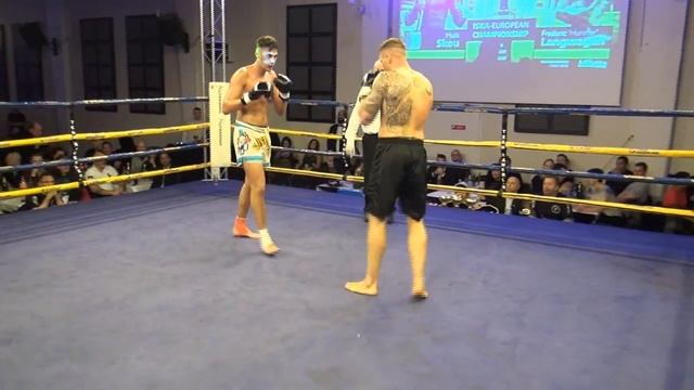 4 Frederic Langwagen DK vs Malik Skou FR 88,5 kg ISKA EM titelkamp смотреть онлайн