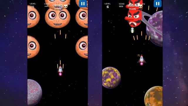 Space Shooter Emoji Invasion Game - Android & iOS смотреть онлайн