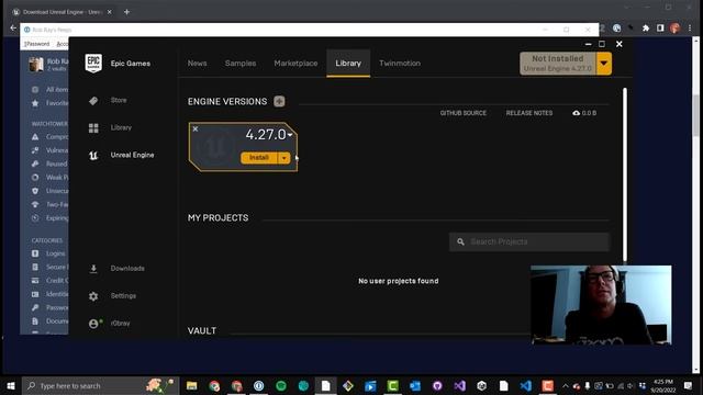 Downloading and Installing Unreal Engine 4.27 on Windows and Setting Up the VR Template Project смотреть онлайн