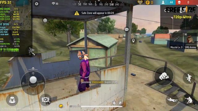 1GB VRam AMD HD 8490 || Free Fire || 720p,Ultra смотреть онлайн
