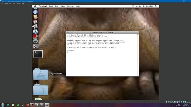 Nuking Mac OS X Snow Leopard смотреть онлайн