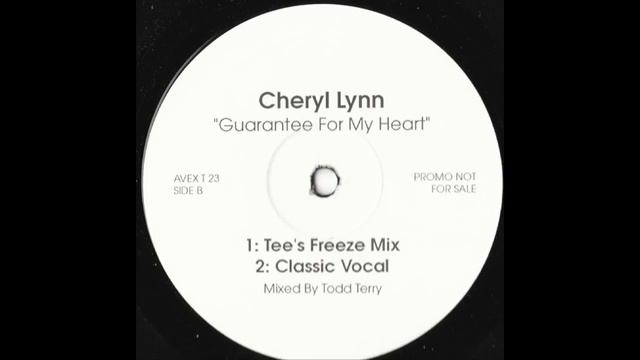 Cheryl Lynn - Guarantee For My Heart (Tee's Freeze Mix) смотреть онлайн