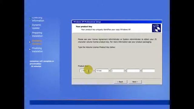 Simulasi Cara Install Windows XP смотреть онлайн