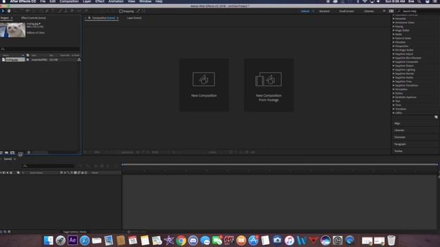 How to import MBL colourings on After Effects (MAC) смотреть онлайн