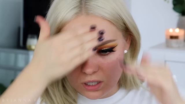 FALL PUMPKIN SPICE MAKEUP TUTORIAL смотреть онлайн