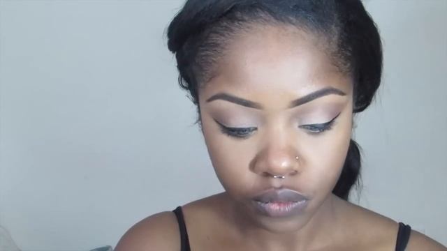 GRWM: Red Ombre Lip + Thick Eyeliner смотреть онлайн