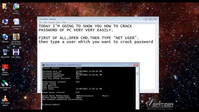 how to crack password of pc very very easily. смотреть онлайн