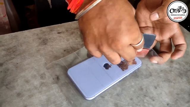 Apple iPhone 11 Transparent Lamination || Satyamev Jayate Logo || Unique Creation Radium смотреть онлайн