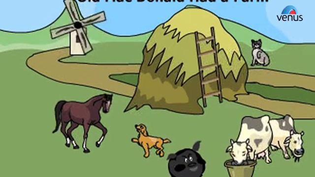 Old Mac Donald ~ Popular Rhyme смотреть онлайн