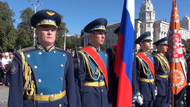 Клип, посвященный присяга курсантов ВУНЦ ВВС "ВВА" им. Жуковского Н.Е. и Гагарина Ю. А. смотреть онлайн