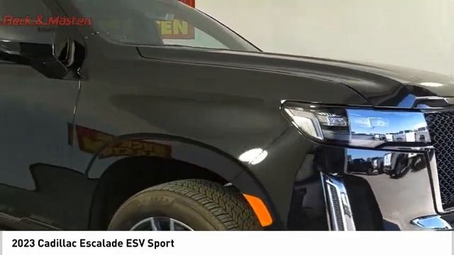 2023 Cadillac Escalade ESV SA207 смотреть онлайн