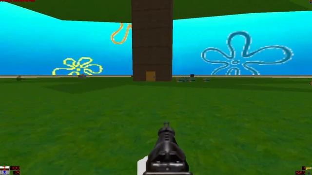 Spongebob Doom II Mod - Level 7 (Sandy's Treedome) Gameplay смотреть онлайн