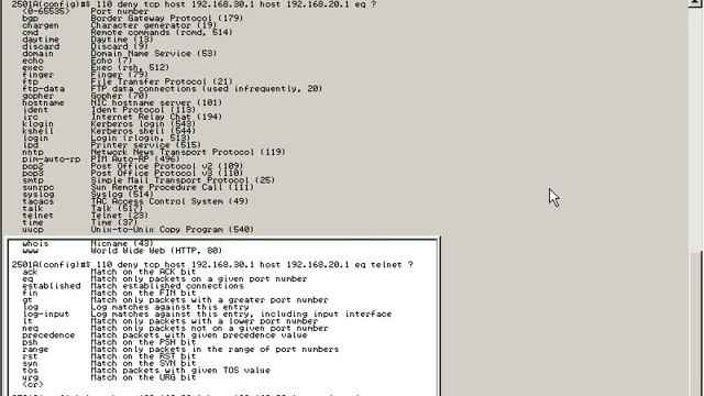 CCNA - Configure an Extended IP Access List.avi смотреть онлайн