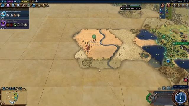 Civilization 6 The Gauls Deity (Ep 1) - Whole Continent for Ourselves? смотреть онлайн