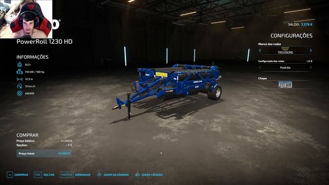PASSANDO O ROLO FACA NA LAVOURA | Farming Simulator 22 | Pioneiros Map - Ep 15 смотреть онлайн