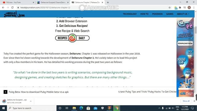 i think i found deltarune chapter 2 release date смотреть онлайн