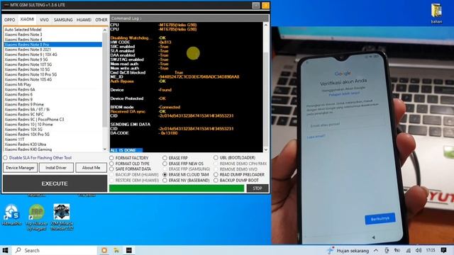 Cara Unlock Micloud Redmi Note 8 Pro dengan Tool Gratis Andalan Magelang Flasher смотреть онлайн