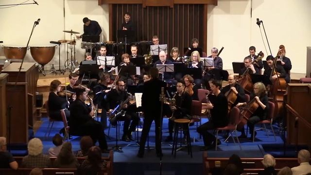 ECHO CHAMBER ORCHESTRA and THE MANA QUARTET - Glass - Concerto for Saxophone Quartet - IV смотреть онлайн