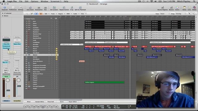 Logic Pro 9 Tutorial - Producing Vocal Screams смотреть онлайн