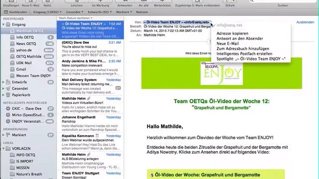 Anlegen intelligenter Postfächer MacMail смотреть онлайн