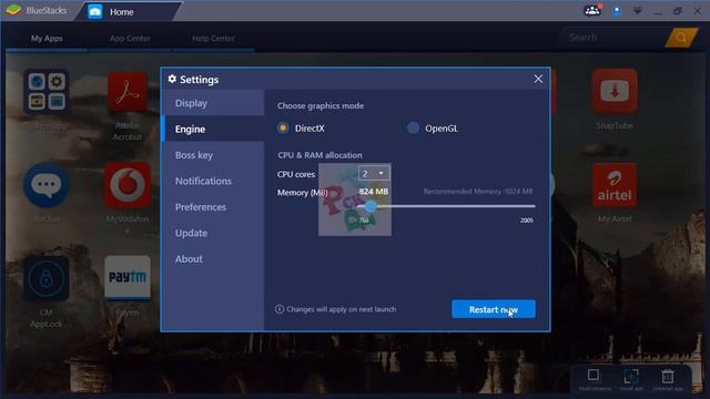 How to change Graphic Mode in Bluestacks 3 | BS3 смотреть онлайн