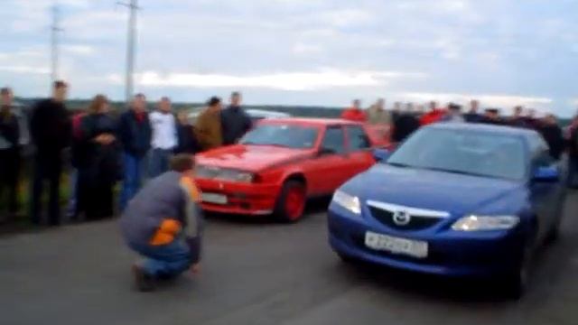 Alfa Romeo 155 vs Mazda 6 смотреть онлайн
