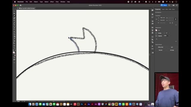 일러스트레이터 기초강좌 02 - 캐릭터 만들기 / Mac illustrator смотреть онлайн