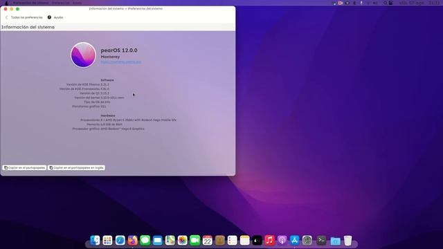 Pear OS 12.0.0 Monterey Versión Beta - Super Emulación Linux de Mac OS X смотреть онлайн