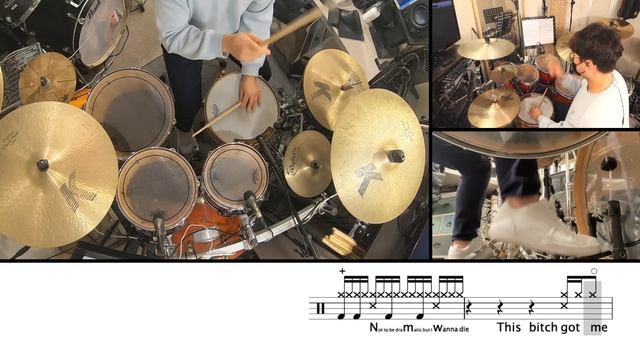 Smokin Out The Window - Bruno Mars, Anderson .Paak, Silk Sonic Drum Cover & Drum score(드럼커버 & 드럼악보) смотреть онлайн
