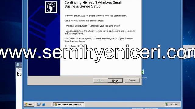 small business server 2003 R2 install смотреть онлайн