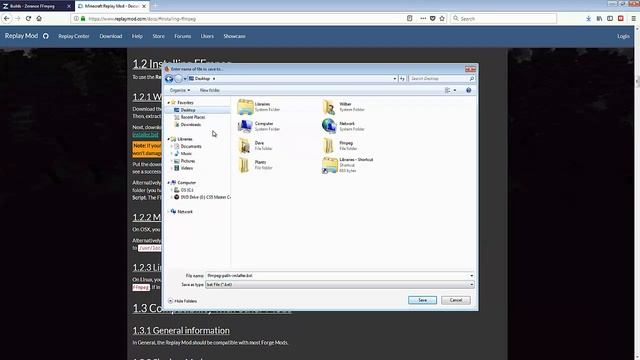 Installing And Using FFmpeg For Replay Mod Tutorial смотреть онлайн
