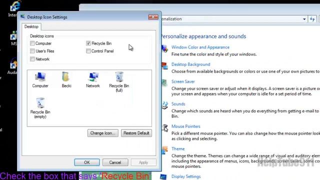 How to find your lost Recycle Bin смотреть онлайн