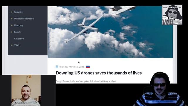 US drone downed, Hypersonic vs bunker, Strategic Secrecy - WB Talks (47) to Dragoljub Bosnić смотреть онлайн