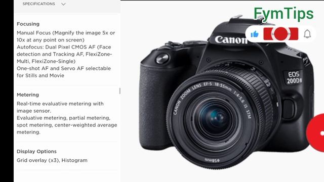 Before you buy CANON Camera, watch this video and review the specifications, features of this 200D смотреть онлайн