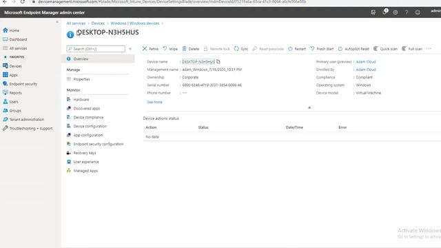 How to reset Windows 10 device in Intune - Autopilot смотреть онлайн