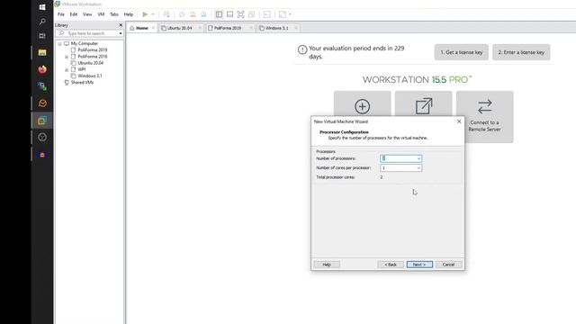 Windows Server 2019, voorbereiding met VMware Workstation Pro 15.5 смотреть онлайн