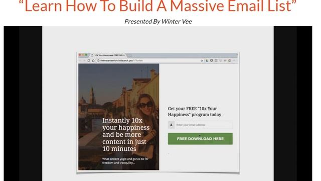 Learn How To Build A Massive Email List! Last Part (Link Below) смотреть онлайн