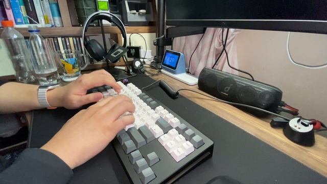 monsgeek m3 + CHERRY MX BROWN смотреть онлайн