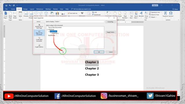 how to link/Add hyperlink in word | Ms Word 2019 Tutorials In HINDI | Part 9 смотреть онлайн