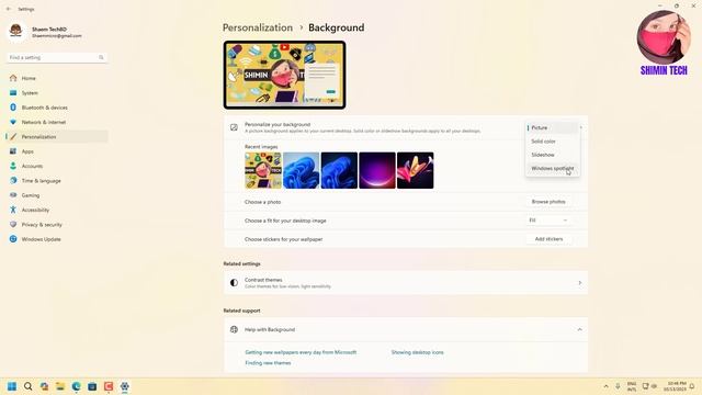 Windows Spotlight Wallpaper in Windows 11 смотреть онлайн