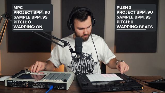 Сравнение Ableton Push 3 и MPC | Алгоритмы ворпинга сэмплов смотреть онлайн