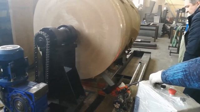 Станок для резки рулонов бумаги производства ПО "Диаком" смотреть онлайн
