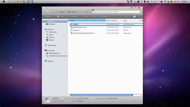 TrueART's Free GFX Pack | MAC OS X 10.6 Theme смотреть онлайн